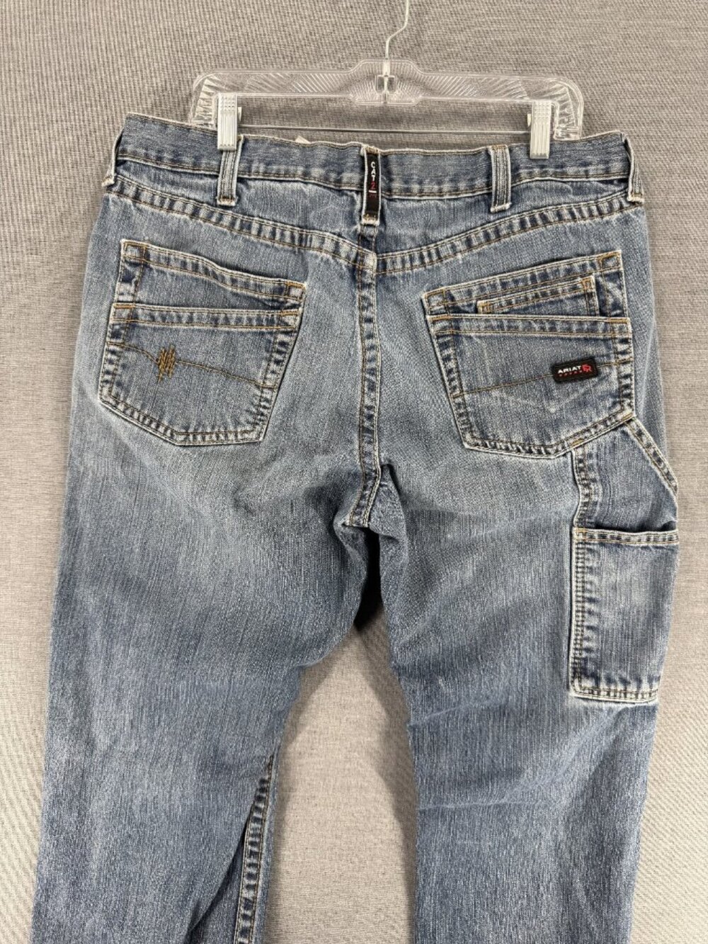 Ariat M4 Relaxed Boot Cut Jeans Mens 36x34 Blue Denim Pants